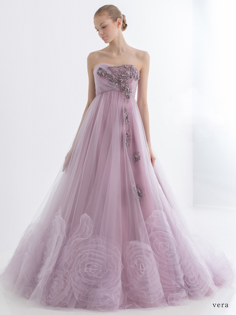 大人花嫁必見♪カラードレスはラベンダーで上品に。 | TAGAYA BRIDAL