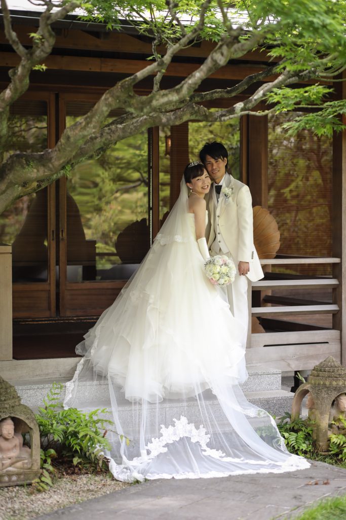 蘇州園 児島様 杉本様 aya Bridal 京都 大阪 神戸の結婚式レンタルドレス