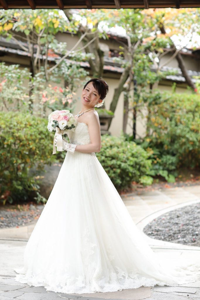 蘇州園 児島様 杉本様 aya Bridal 京都 大阪 神戸の結婚式レンタルドレス